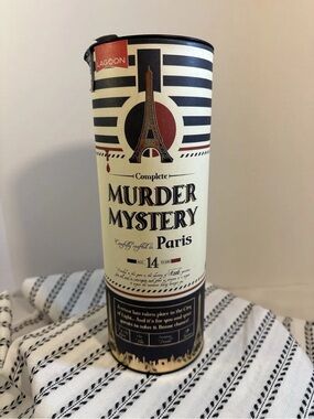 MURDER MYSTERY IN PARIS  game  for 6+ Players Ages 14+ NEW from Lagoon